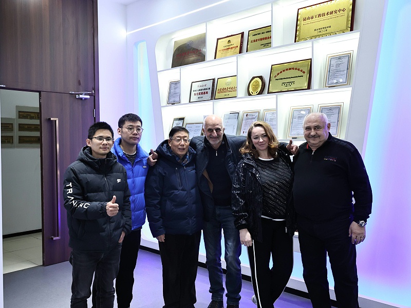 國外客戶來訪參觀